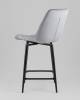 Стул полубарный Stool Group Флекс AV 405-V12-K14PM-9005(PP) Серый фото 6