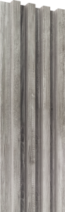 Панель ПВХ Legno Санторини серый 290x16.6x2.41