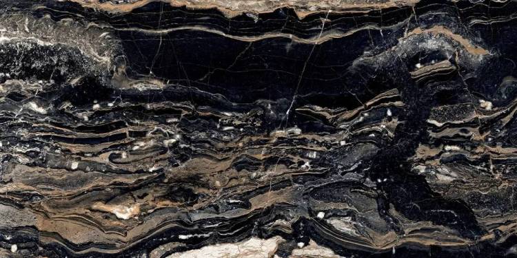 Керамогранит Bluezone Galaxy Black Hi-Glossy 60x120