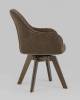Набор из 2 кресел Stool Group Mans LW1908-SV FG11303-7 X2 коричневый фото 4