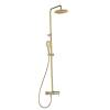 Душевая стойка AQUAme AQM8011BG золото брашированное