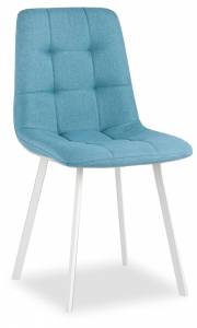 Стул Stool Group Chilly OS-2011 1009-8 wl голубой (ножки белые)