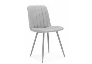 Стул на металлокаркасе Notta Дани 632288 светло-серый (zd 960) / серый