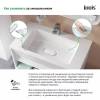 Раковина Iddis Optima Home 4508000i28 80 белая фото 4
