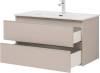 Тумба с раковиной Aquanet Vega 90 бежевый фото 7