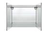 Зеркало-шкаф Aquatek AQ7809-MLC с подсветкой, хром, 80x70x13.3 фото 3