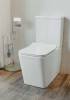 Чаша унитаза Creto Logan L2 1002-004-WF безободковая, белая, с сиденьем фото 2