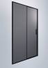 Душевая дверь в нишу Timo TD-120/03GR-6 профиль черный, стекло графит, 120x195