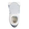 Унитаз-моноблок Comforty CF3C6327P, горизонтальный выпуск, сиденье микролифт, тонкое, белый глянец фото 5