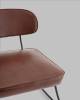Кресло Stool Group Kate AV 336-Pbor-br-9005 бордово-коричневый, экокожа фото 6