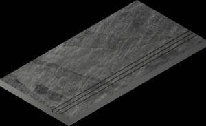 Ступень Italon Материя X2 620090001210 Титаниум закругленный грип 30x120