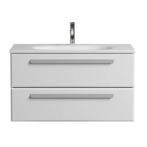 Тумба под раковину Cezares ECO-900-2C-SO-BL Bianco Lucido, 90x50x48