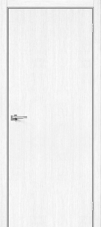 Межкомнатная дверь Bravo 153-1207 Браво-0 Snow Melinga 200x40