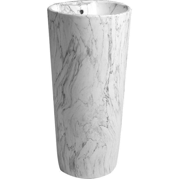 Раковина SantiLine SL-4008 40 см, под мрамор