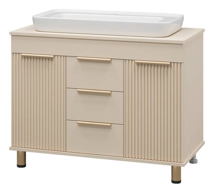 Тумба с раковиной Brevita Enfida ENF-06100-0343Я