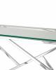 Стол туалетный Stool Group Арт Деко ECST-015 (115x30) сталь серебро фото 3