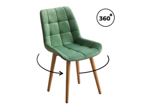 Деревянный стул Notta Челси 360 632505 фисташковый (zd 651) / светлое дерево np