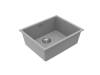 Мойка кухонная Alveus Granital Omni 30 1150052 Concrete-G81 с сифоном, 55x45 фото 2