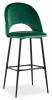 Стул барный Stool Group Меган AV 415-H30-08(B) велюр зеленый