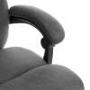 Кресло компьютерное Tetchair Chief metalBL 25021 серый, KUB 05/TW-12, ткань фото 9