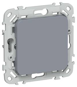 Заглушка с суппортом IEK Flite FI-PL10-K35 маренго