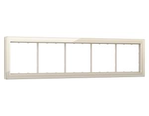 Рамка 5-постовая Ambrella Volt Sigma SF350545 шелк стекло закаленное натуральное