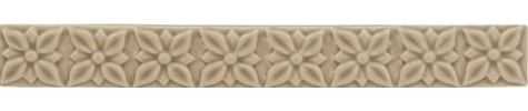 Бордюр Adex Studio ADST4021 RELIEVE PONCIANA SILVER SANDS 3x19.8