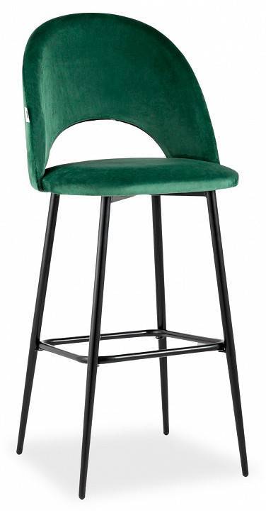 Стул барный Stool Group Меган AV 415-H30-08(B) велюр зеленый
