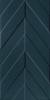 Керамическая плитка MARCA CORONA 4D Chevron Deep Blue Matt Rett 40x80