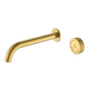 Смеситель для раковины Boheme Tech 158/2-MG Matt Gold сенсорный, встраиваемый