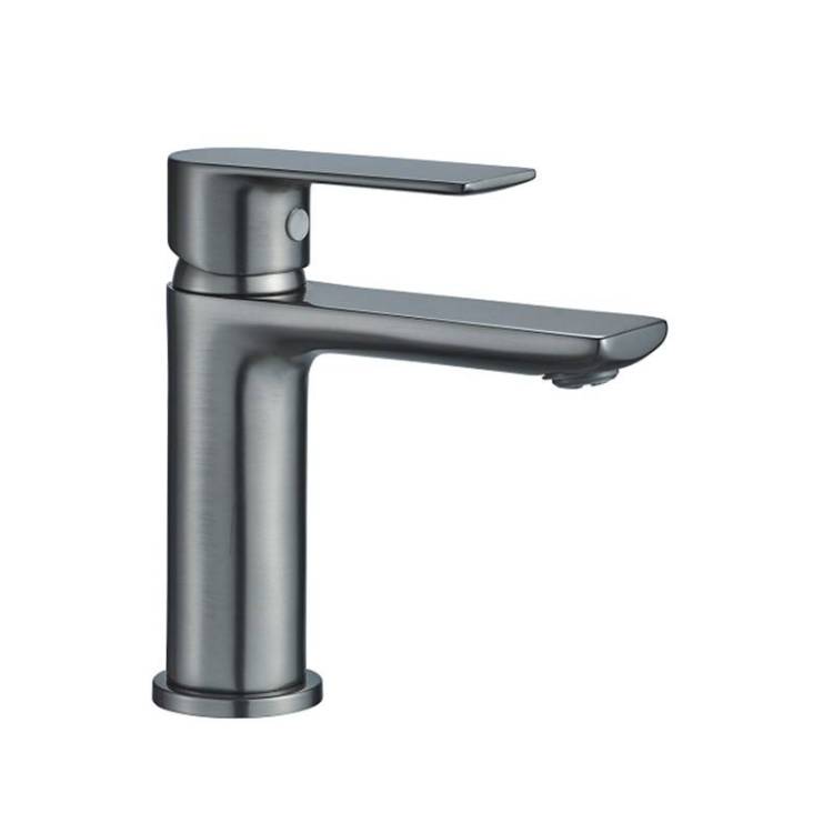 Смеситель для раковины Haiba HB10505-3 оружейная сталь