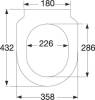 Унитаз приставной Villeroy&Boch Subway 2.0  5602R0R1 alpin CeramicPlus фото 9