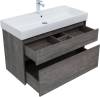 Мебель для ванной Aquanet Nova Lite 100 дуб рошелье, 2 ящика фото 10