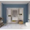 Шкаф Dreja Perfecto 35 дуб эврика/белый глянец фото 10