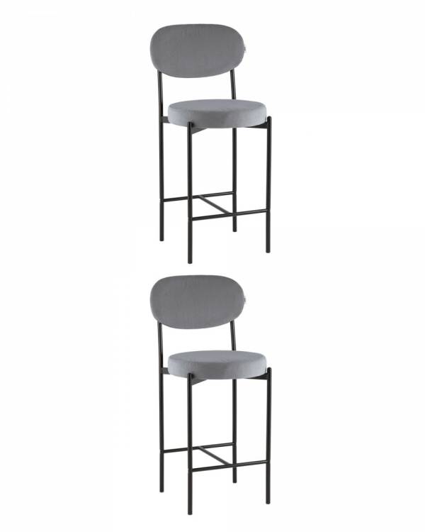 Стул Stool Group Бриф Original N SG006-bmmPlb-C082 BOX2 ZK Серый 2 шт.