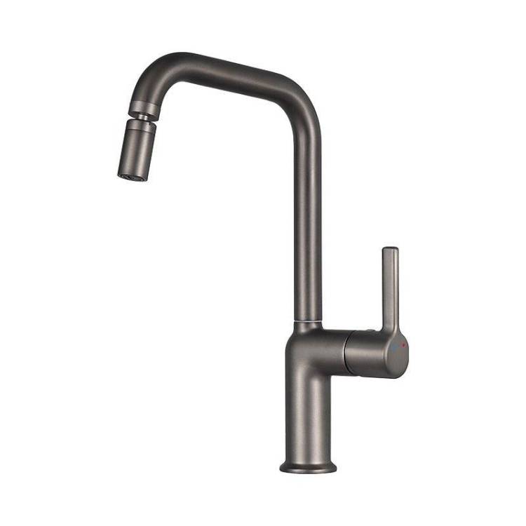 Смеситель для кухни Osgard Havet 56273 вороненая сталь