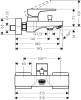 Смеситель для ванны с душем Hansgrohe Metropol 32540670 фото 2