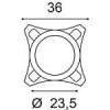 Капитель колонны Orac Decor Luxxus K1122 36x36x30 фото 4