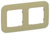 Рамка 2-постовая IEK Flite FI-M22-31-20-K26 оливковый