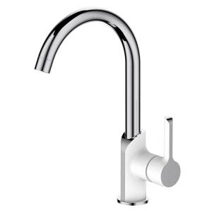 Смеситель для кухни Osgard Ionic White 92073 хром, белый