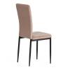 Стул Tetchair Verter (mod. 37-1) 20542 Beige (бежевый) HLR8/черный 4шт. фото 3