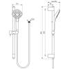 Душевой гарнитур Ideal Standard Idealrain Evo B2234AA 3 режима, Chrome (Хром) фото 3