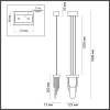 Подвесной светильник Odeon Light Hightech Foros 5437/12L фото 3