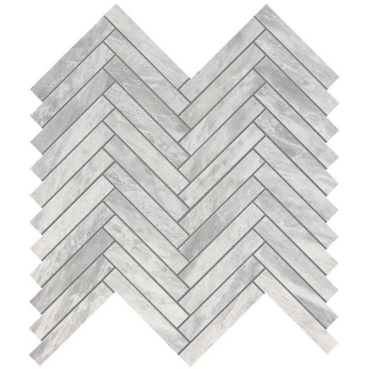 Мозаика Atlas Concorde Marvel Stone 9SHB Bardiglio Grey Herringbone Wall 30x30.5