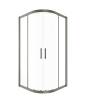 Душевой уголок Timo TPSS-90/13C-8 профиль никель, стекло прозрачное, 90x90x200