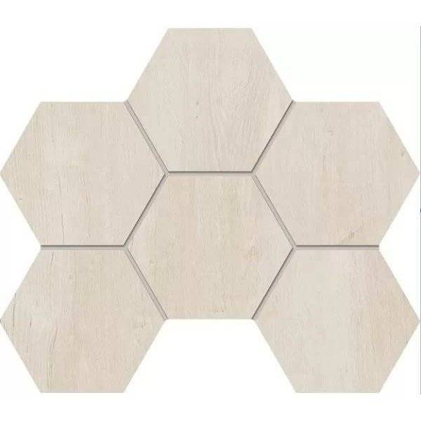 Мозаика Estima Soft Wood 69403 Mosaic/SF01_NS/25x28,5/Hexagon Hexagon неполированная 25x28.5