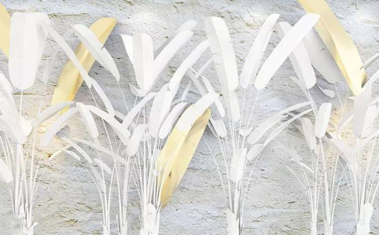 3D Фотообои Artegrafico «Тропические икебаны» FANT-072 песок