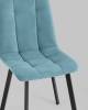 Стул Stool Group Oliver Square fb-oliver-square-neo-22 велюр пыльно-голубой фото 6