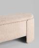 Банкетка Stool Group Taks LV-112-S112 капучино, букле, с местом для хранения фото 6