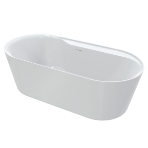 Акриловая ванна AQUAme AQM3505GW-R 179.5x84.5, правая, белый глянцевый